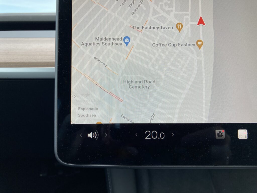 Tesla Model 3 Screen
